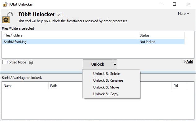 iobit Unlocker