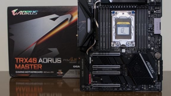 آنباکسینگ مادربرد Gigabyte TRX40 Aorus Master
