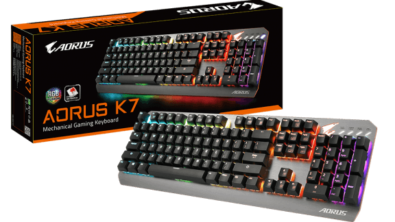 صفحه کلید Aorus K7