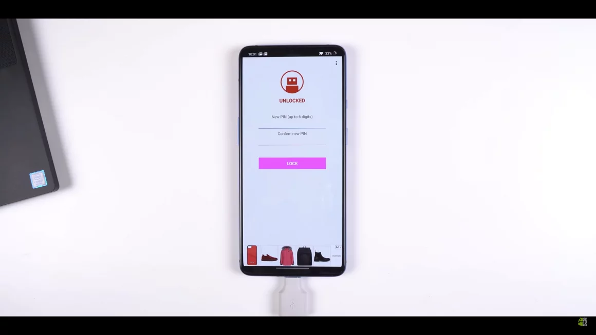 برنامه USB Lock it