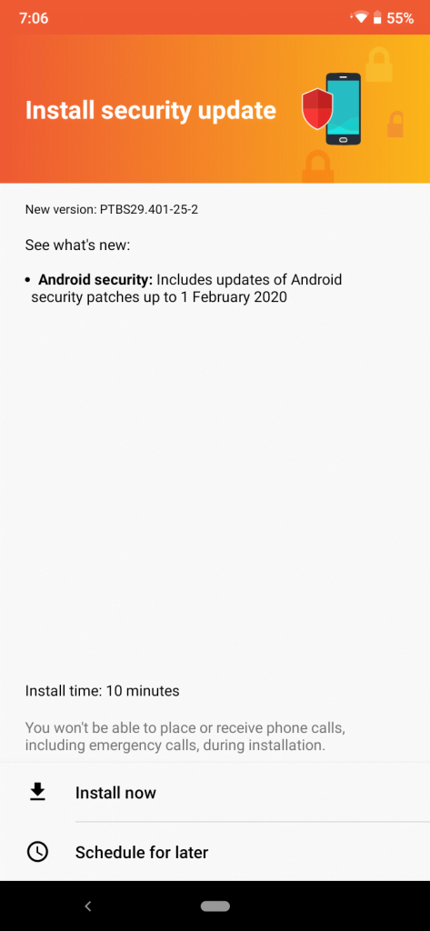 نرم افزار گوشی موتو e6 Plus موتورولا