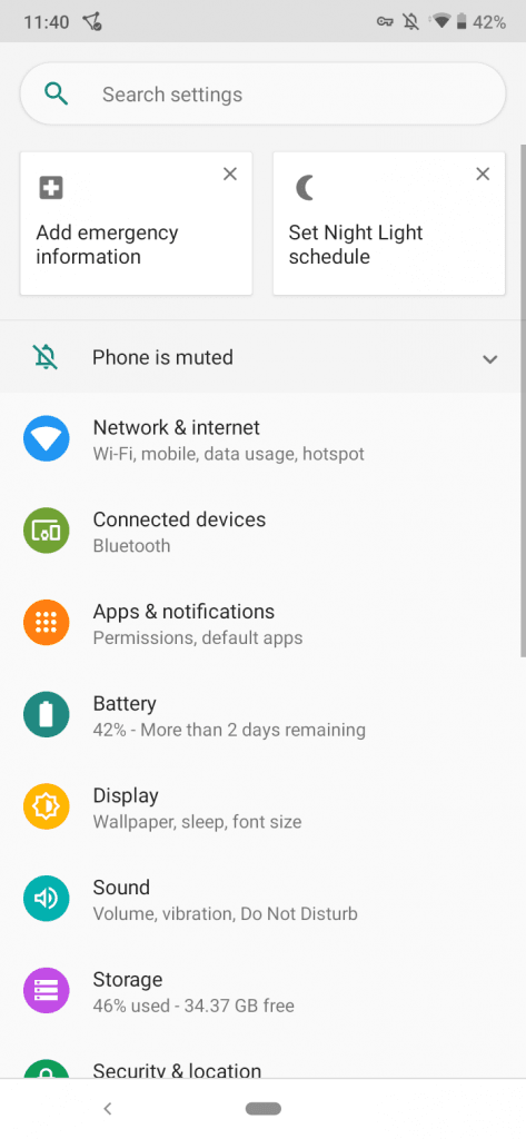نرم افزار گوشی موتو e6 Plus موتورولا