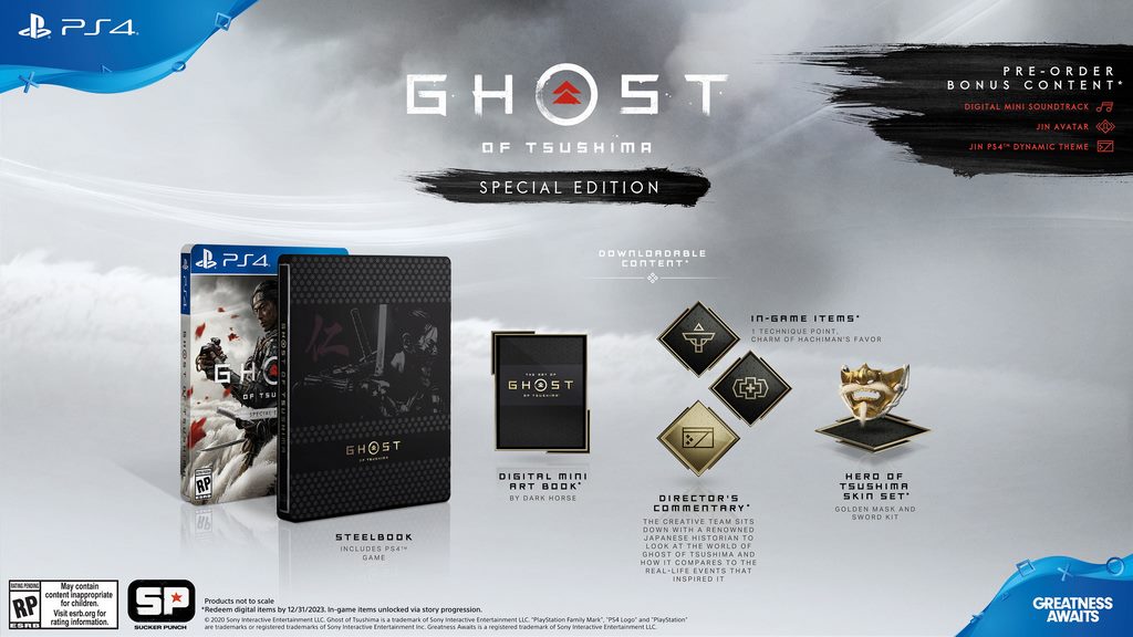 نسخه Special Edition بازی Ghost of Tsushima