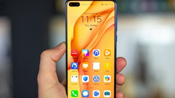 تولیدکننده نمایشگر گوشی‌های P40 هوآوی