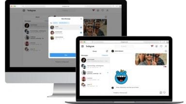 قابلیت دایرکت در نسخه وب اینستاگرام