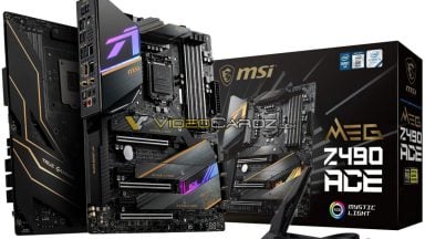 تصاویر Z490 Tomahawk و Z490 ACE