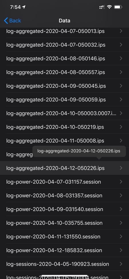 گزینه log-aggregated