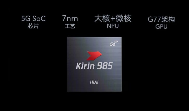 چیپست جدید Kirin 985 5G