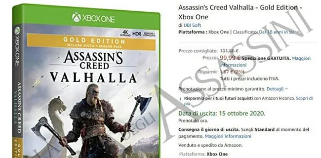 تاریخ انتشار Assassin's Creed Valhalla 