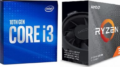 رقابت Ryzen 3-3100 و Core i3-10100 در 3DMark