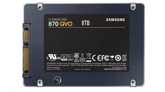 SSD جدید 8 ترابایتی سامسونگ