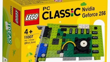 اولین کارت گرافیک جهان با لگو