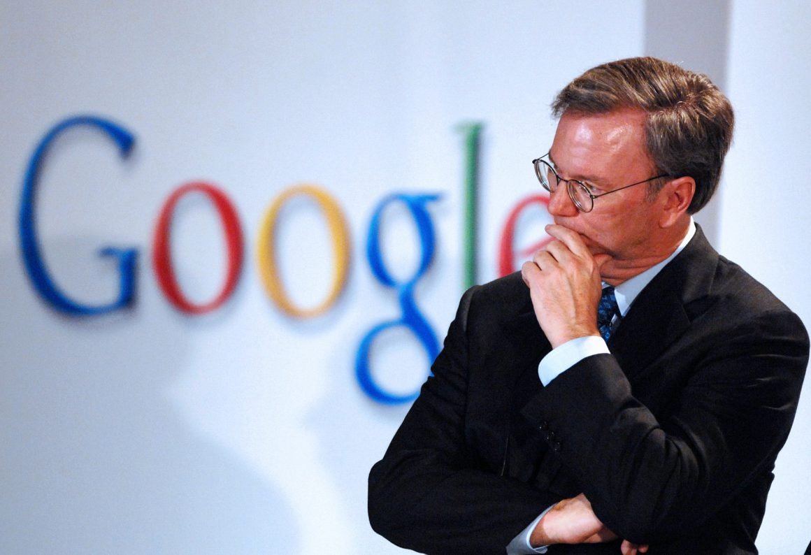 مدیرعامل سابق گوگل، اریک اشمیت