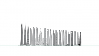 بلندترین آسمان خراش های جهان
