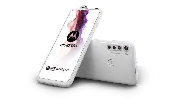 گوشی رنگ سفید گوشی موتو وان Fusion+ موتورولا