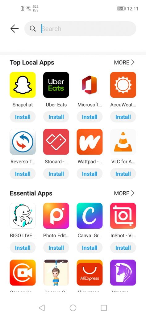 نرم افزار گوشی Y7p هوآوی