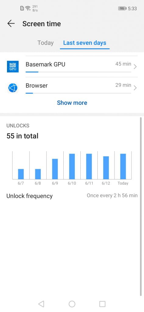 نرم افزار گوشی Y7p هوآوی