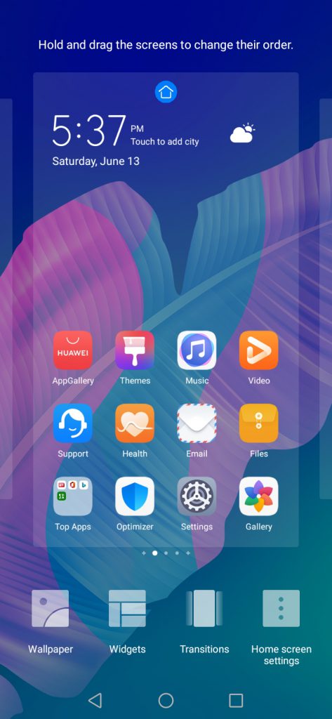 نرم افزار گوشی Y7p هوآوی