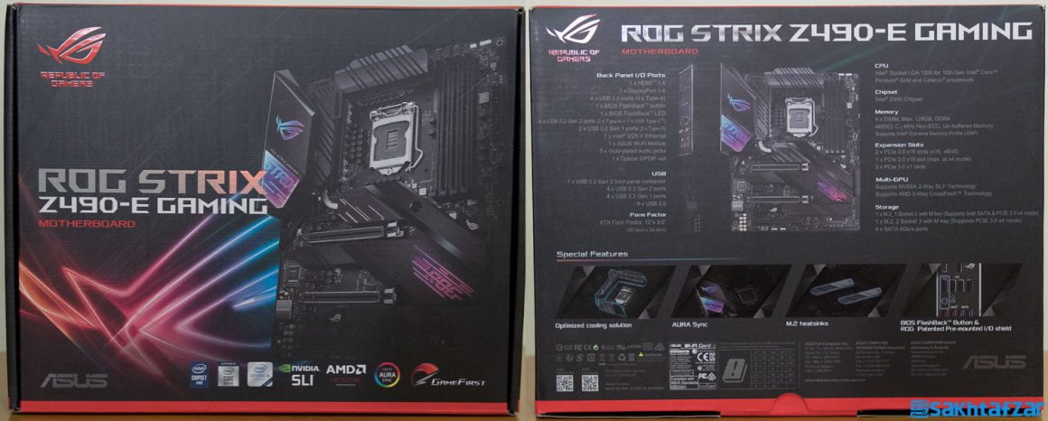 بررسی اجمالی مادربرد Asus ROG Strix Z490 E Gaming