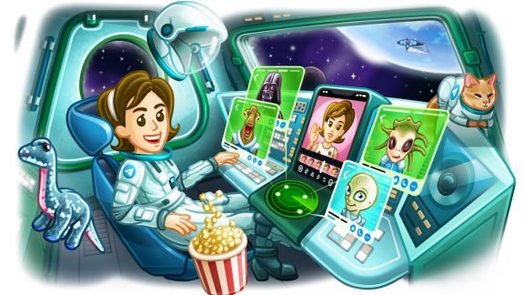 استفاده از ویدیو در عکس پروفایل تلگرام