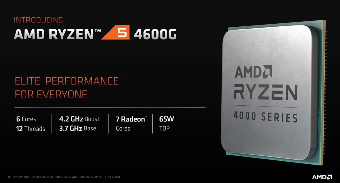 پردازنده Ryzen 5 4600G