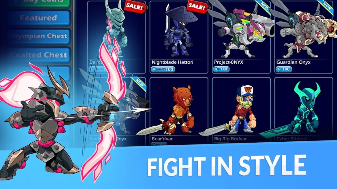 بازی موبایلی Brawlhalla