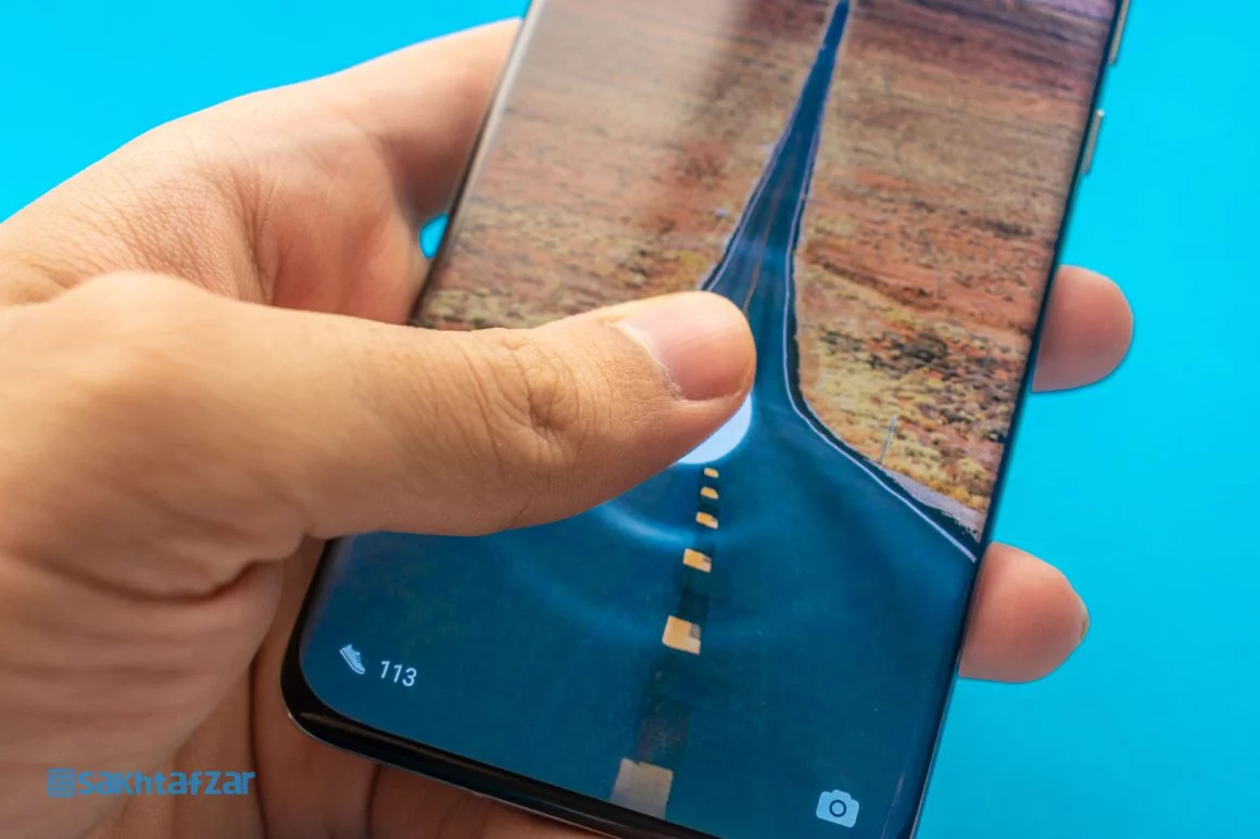 حسگر اثر انگشت گوشی P40 Pro هوآوی