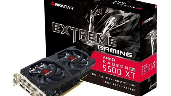 گرافیک های سفارشی Biostar RX 5000