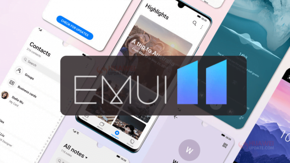 به‌روزرسانی رابط کاربری EMUI 11 هوآوی