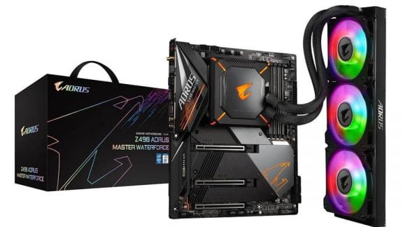 مادربرد Z490 AORUS Master WaterFace گیگابایت