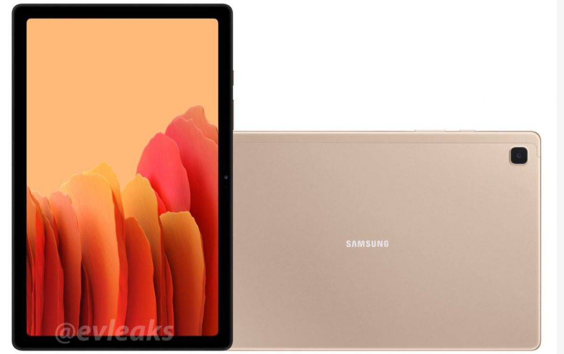 رنگ طلایی Galaxy Tab A7 2020