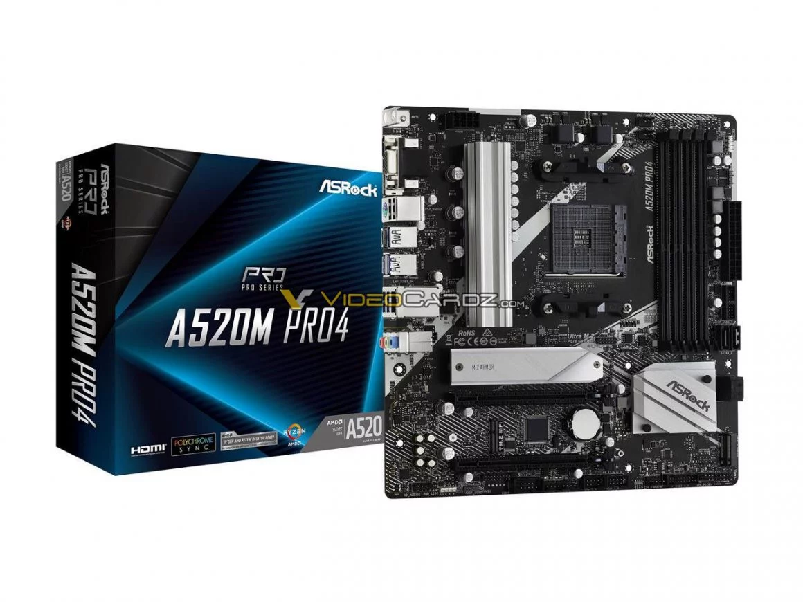 ASRock A520M Pro 4