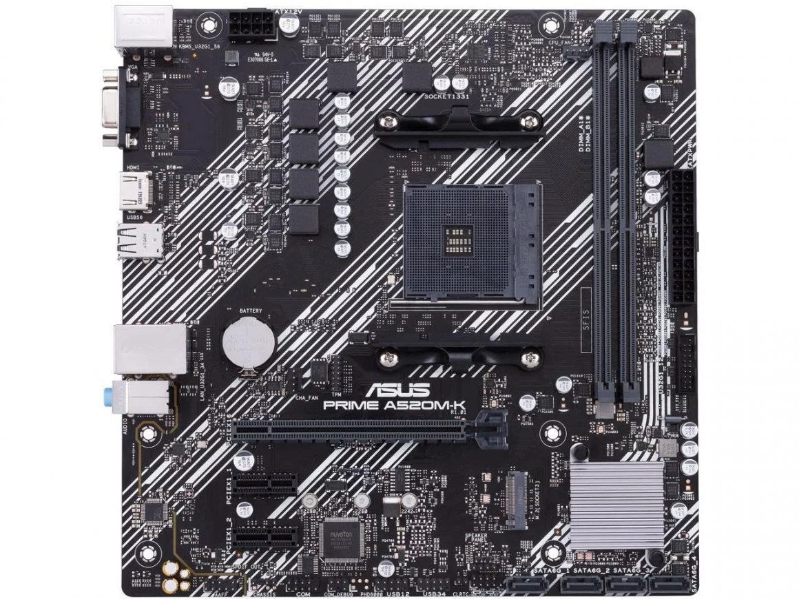مادربرد Asus Prime A520M-K