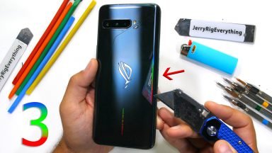 تست مقاومت گوشی ROG Phone 3 ایسوس