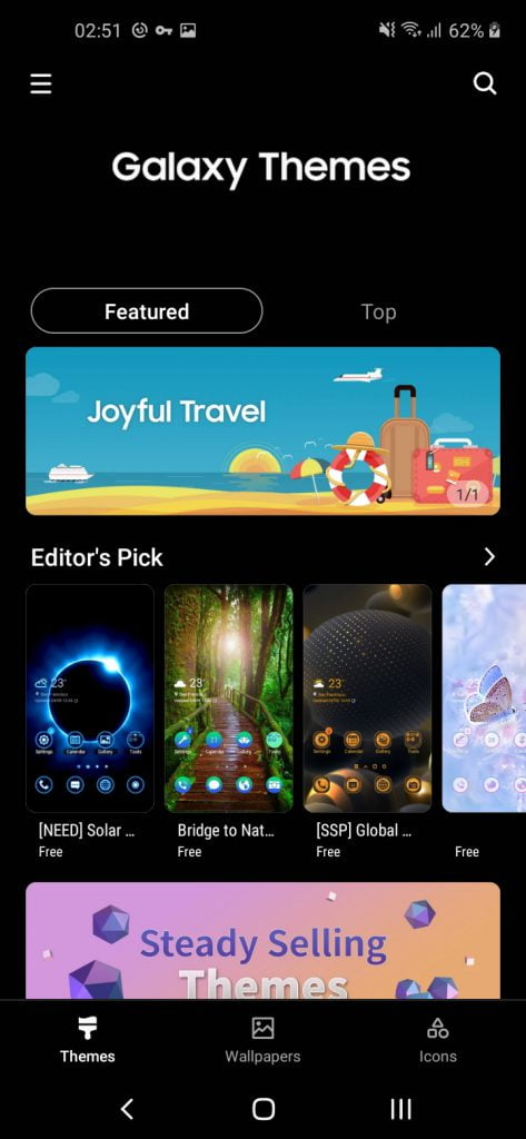 تنظیمات گوشی گلکسی M11 سامسونگ