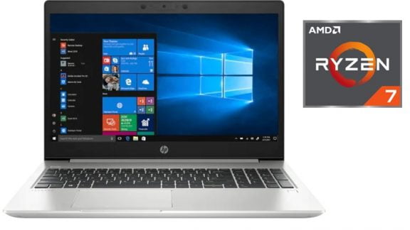 HP ProBook 455 G7 با چیپ AMD