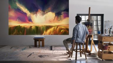 پروژکتور لیزری سامسونگ با کیفیت 4K