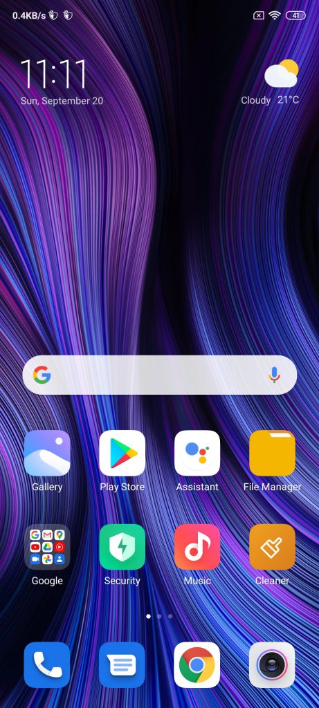 تنظیمات  گوشی ردمی نوت 9 پرو شیائومی