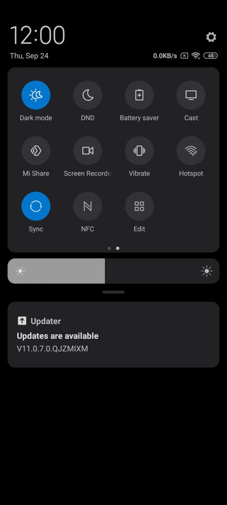 تنظیمات  گوشی ردمی نوت 9 پرو شیائومی