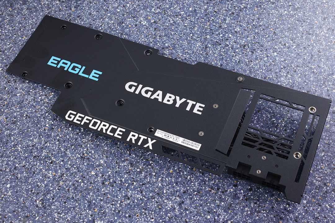 بک پلیت گرافیک Gigabyte RTX 3090 Eagle OC
