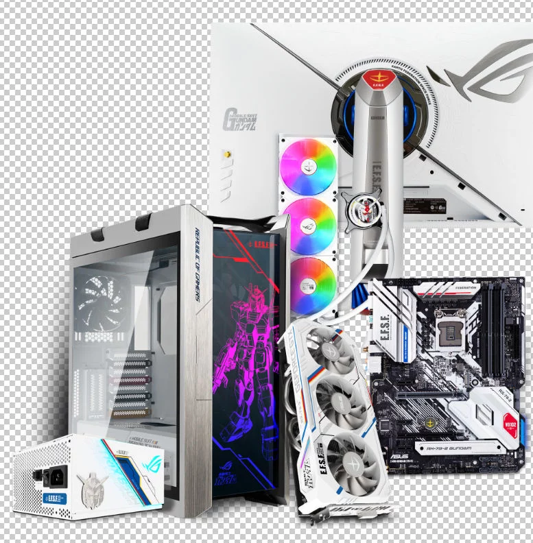 محصولات GUNDAM ایسوس