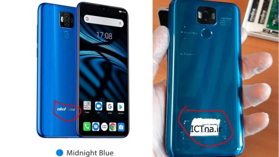شباهت گوشی صاایران به نسخه چینی