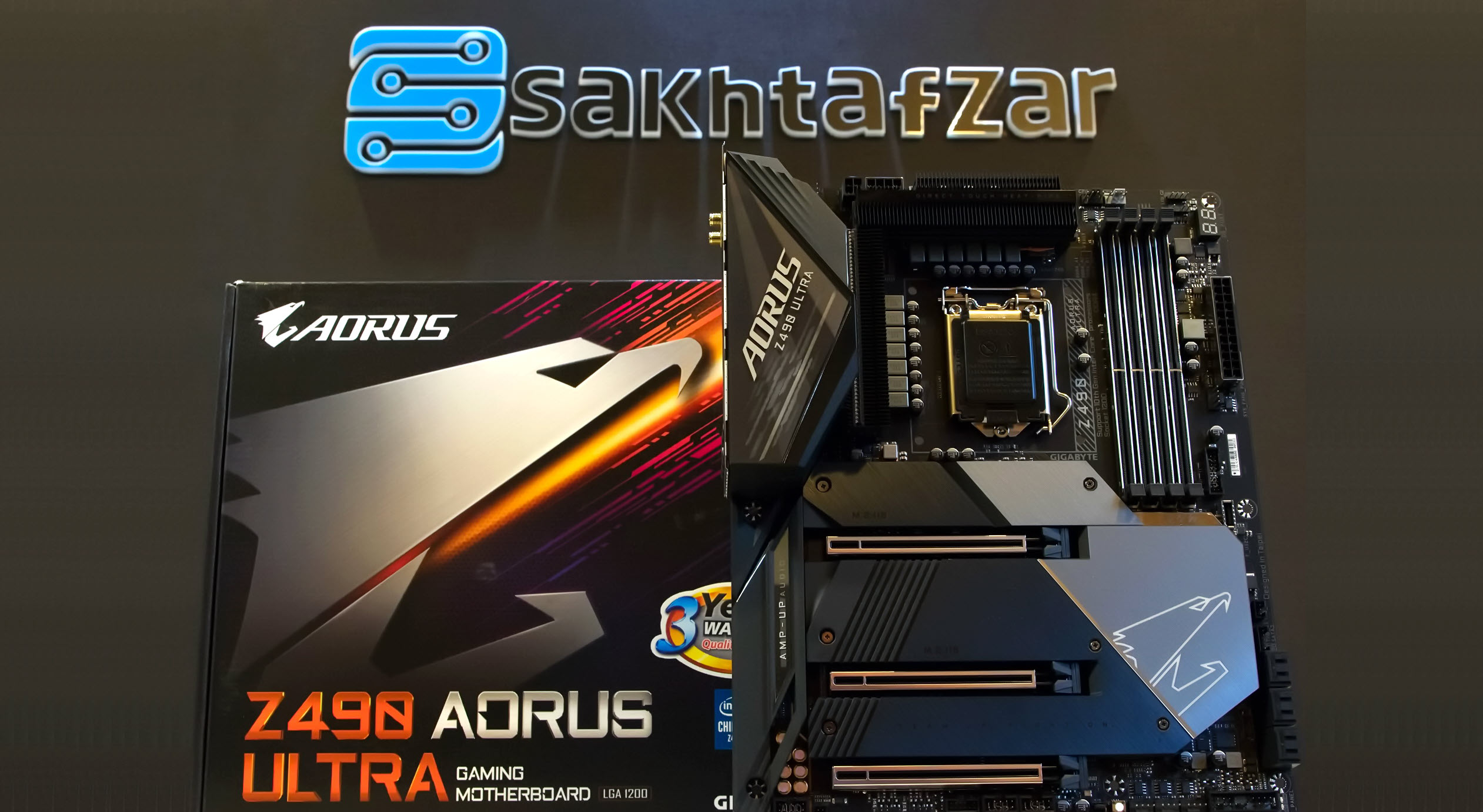 بررسی مادربرد GIGABYTE Z490 AORUS ULTRA پردازنده 10700K - سخت افزار مگ