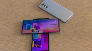 گوشی ال جی وینگ