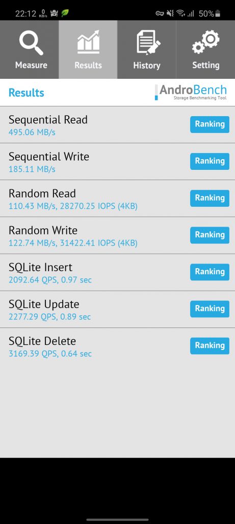 بنچمارک گوشی گلکسی A51 سامسونگ