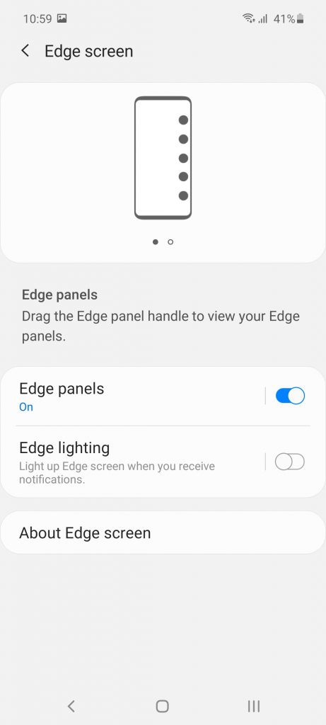 تنظیمات گوشی گلکسی A51 سامسونگ