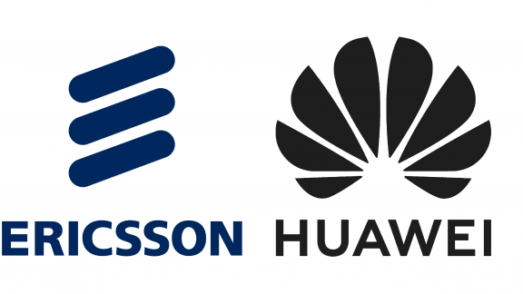 لوگوی هواوی و اریکسون