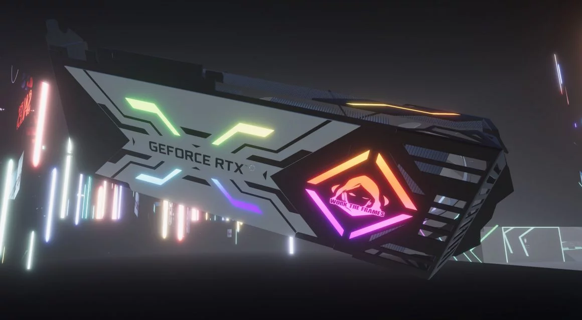گرافیک GALAX RTX 30 Work The Frames