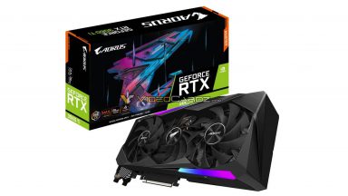 اولین تصاویر GIGABYTE RTX 3060 Ti AORUS Master