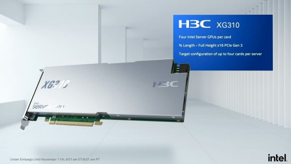 گرافیک Intel-Server-GPU-H3C-XG310